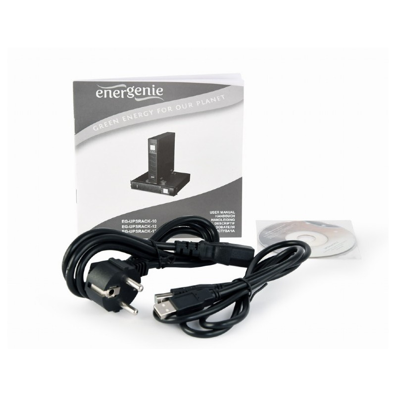Джерело безперебійного живлення EnerGenie EG-UPSRACK-10 1000VA