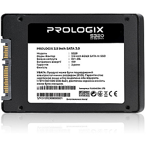 Накопичувач SSD  960GB Prologix S320 2.5" SATAIII TLC (PRO960GS320)