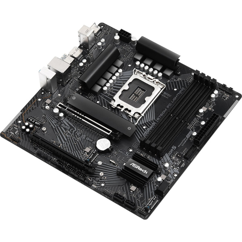 Материнська плата ASRock B760M PG Lightning Socket 1700