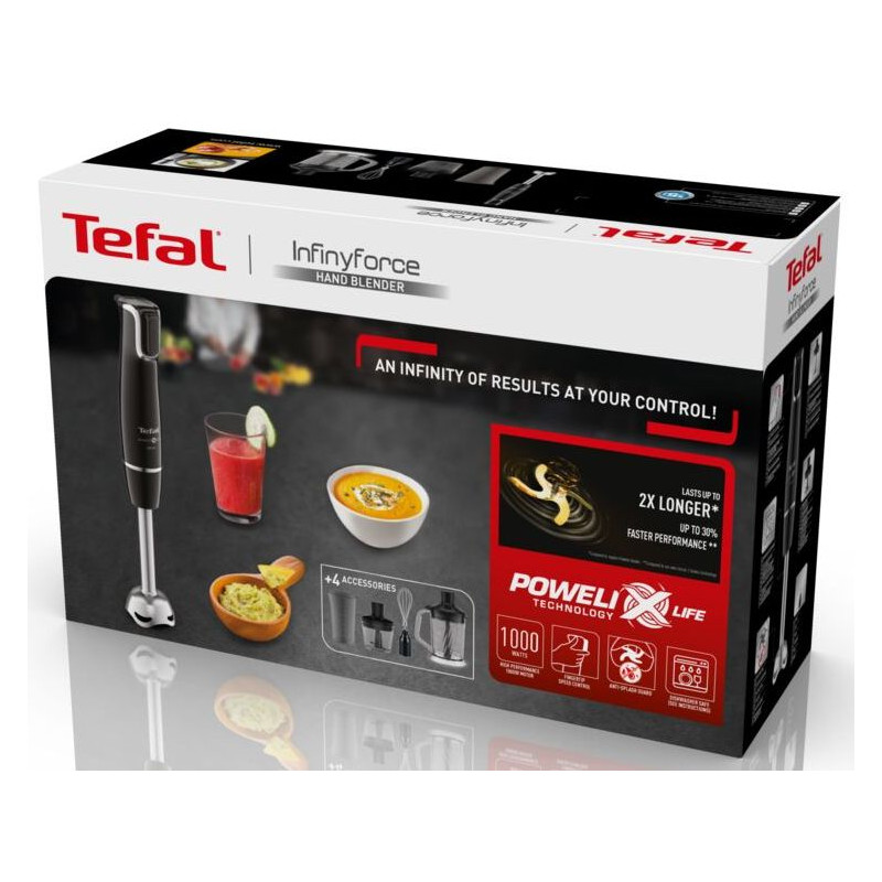 Блендер Tefal Infinyforce Hand Blender With XL HB94L830