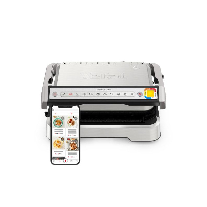 Гриль Tefal OptiGrill 2in1 GC772D30