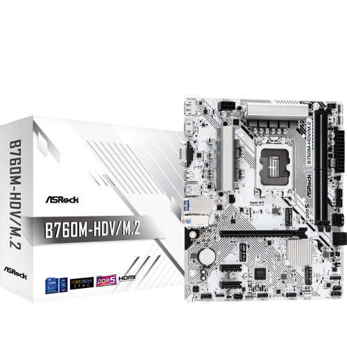 Материнська плата ASRock B760M-HDV/M.2 Socket 1700