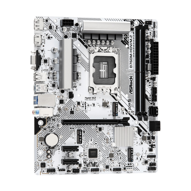 Материнська плата ASRock B760M-HDV/M.2 Socket 1700