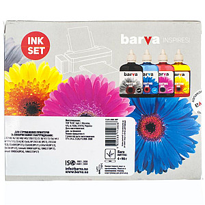 Комплект чорнил Barva Canon/HP/Lexmark Універсальні №4 B/C/M/Y (CU4-090-MP)4х90г