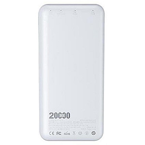 Універсальна мобільна батарея Proda Azeada Chuangnon AZ-P07 20000mAh 22.5W White (AZ-P07-WH)