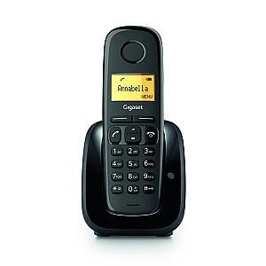 Радiотелефон DECT Gigaset A180 Black (S30852-H2807-R601)