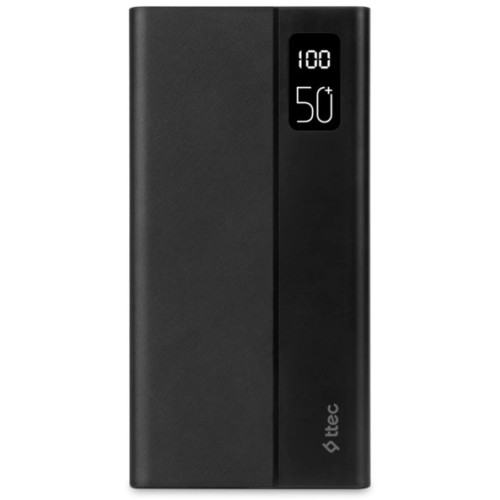 Універсальна мобільна батарея Ttec 50000mAh ReCharger Mega LCD Black (2BB197S)
