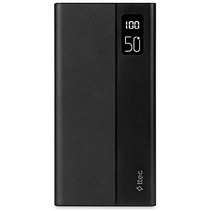 Універсальна мобільна батарея Ttec 50000mAh ReCharger Mega LCD Black (2BB197S)