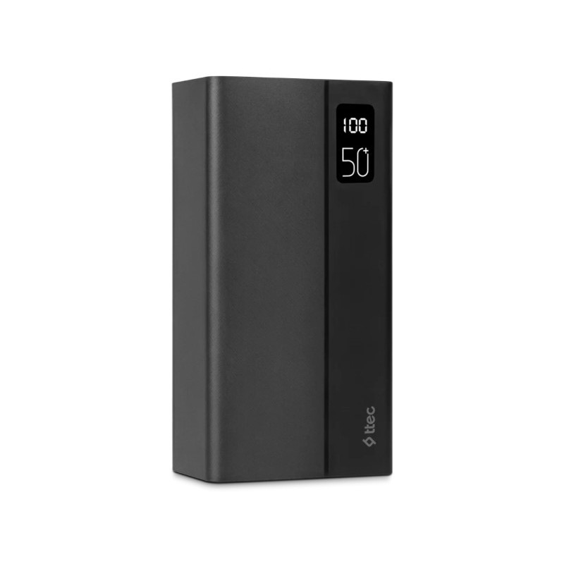 Універсальна мобільна батарея Ttec 50000mAh ReCharger Mega LCD Black (2BB197S)