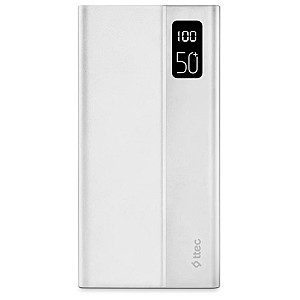 Універсальна мобільна батарея Ttec 50000mAh ReCharger Mega LCD White (2BB197B)