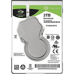 Накопичувач HDD 2.5" SATA 2.0TB Seagate BarraCuda 5400rpm 128MB (ST2000LM015)