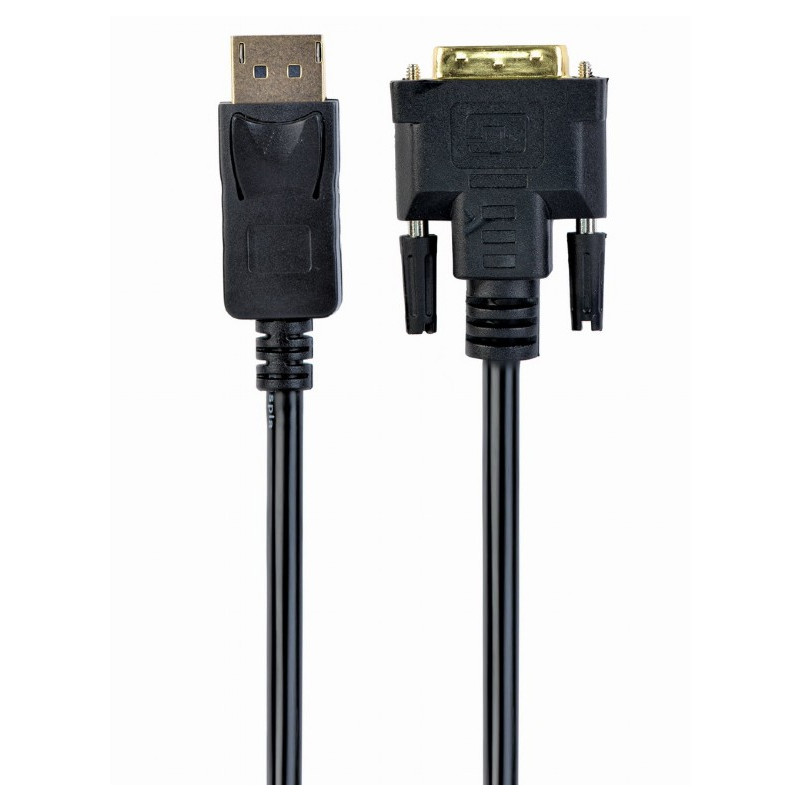 Кабель Cablexpert DisplayPort - DVI (М/М), 1.8 м, чорний (CC-DPM-DVIM-6)