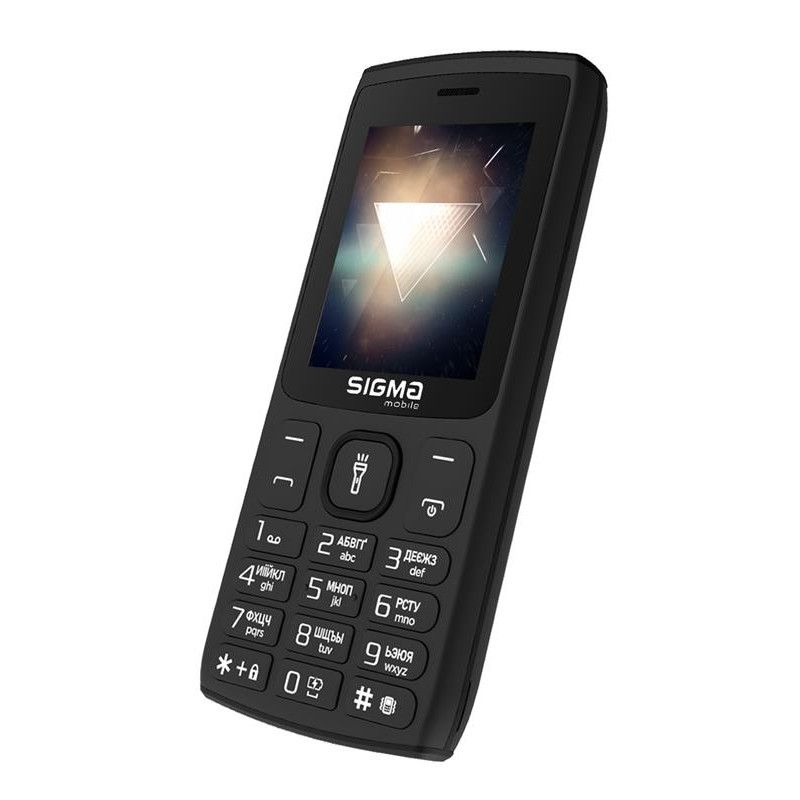 Мобiльний телефон Sigma mobile X-style 34 NRG Type-C Dual Sim Black