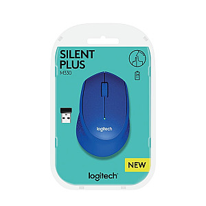 Миша бездротова Logitech M330 Silent Plus Blue (910-004910)