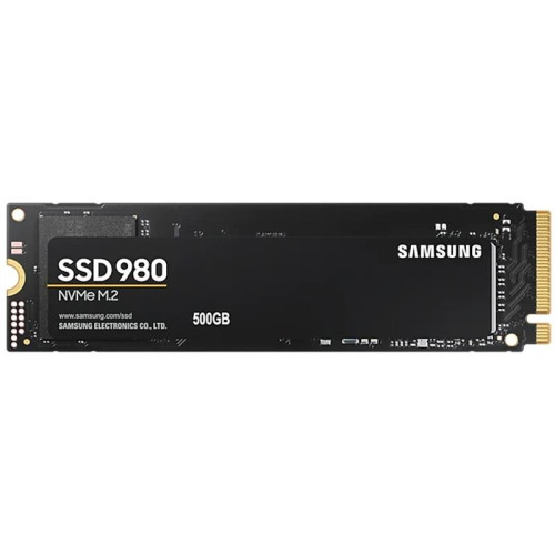 Накопичувач SSD  500GB Samsung 980 M.2 PCIe 3.0 x4 NVMe V-NAND MLC (MZ-V8V500BW)