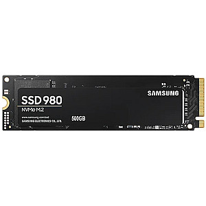 Накопичувач SSD  500GB Samsung 980 M.2 PCIe 3.0 x4 NVMe V-NAND MLC (MZ-V8V500BW)