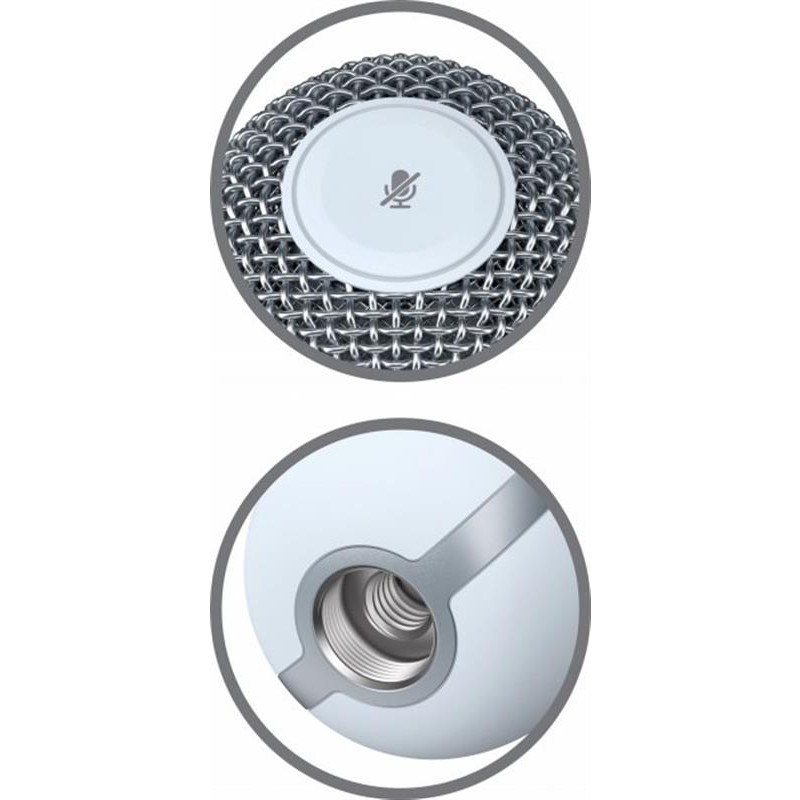 Мікрофон HyperX SoloCast White (519T2AA)