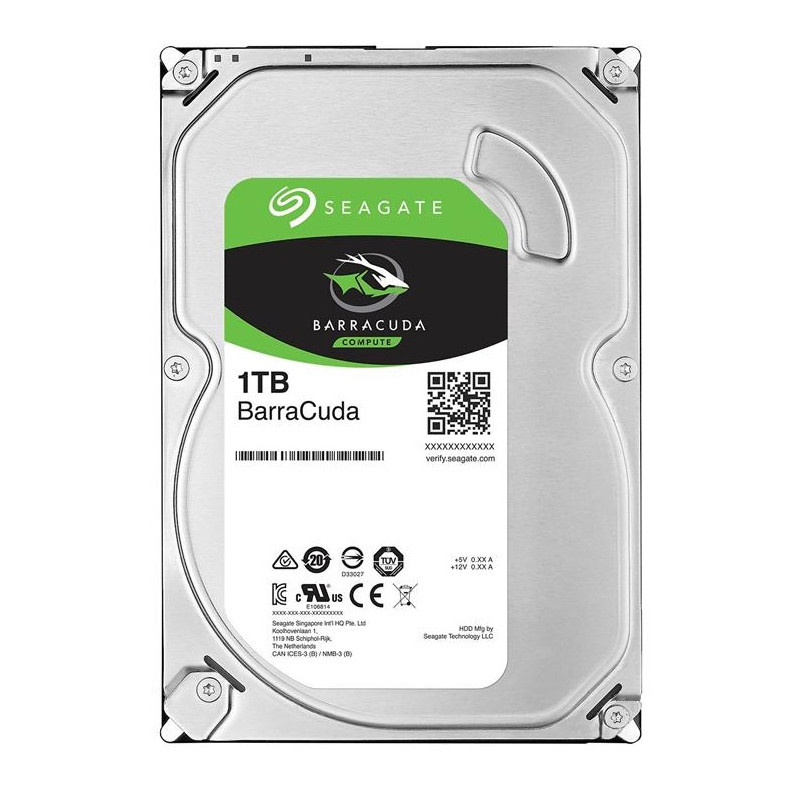 Накопичувач HDD SATA 1.0TB Seagate BarraCuda 256MB (ST1000DM014)