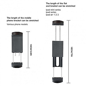 Тримач планшета SK для пульта RC-N1 RC DJI Mavic 3 / Air 2 / 2S / Mini 2 / Mini 3 Pro Black (1005001668474103B)