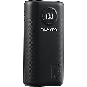 Універсальна мобільна батарея A-DATA P10000QCD 10000mAh Black (AP10000QCD-DGT-CBK)