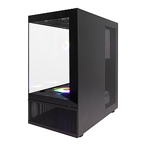 Корпус 1stPlayer Mi7-A-2F2R-1F2 Black без БЖ