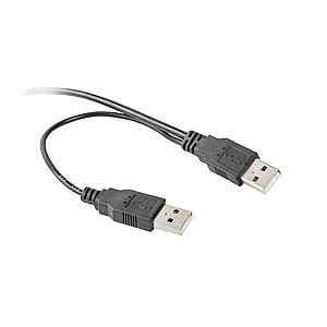 Адаптер Cablexpert USB - Slim SATA II (M/M), 0.5 м, чорний (A-USATA-01)