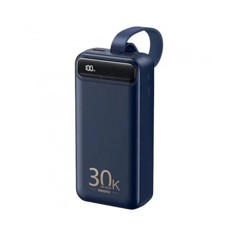 Універсальна мобільна батарея Remax RPP-522 Bole 30000mAh Blue (6954851201861)