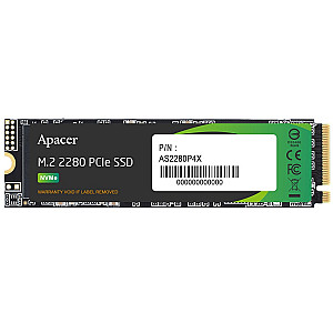 Накопичувач SSD  256GB Apacer AS2280P4X M.2 2280 PCIe 3.0 x4 3D TLC (AP256GAS2280P4X-1)