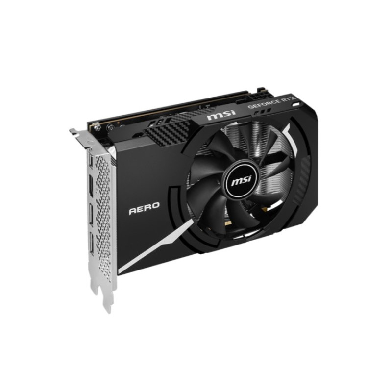 Відеокарта GF RTX 4060 8GB GDDR6 Aero ITX OC MSI (GeForce RTX 4060 AERO ITX 8G OC)