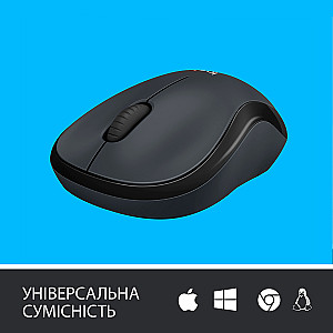 Миша бездротова Logitech M220 Silent Charcoal (910-004878)
