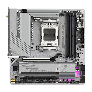 Материнська плата Gigabyte B650M Aorus Elite AX Ice Socket AM5