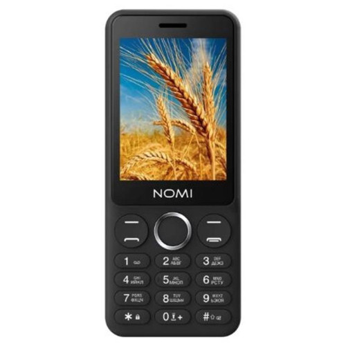 Мобiльний телефон Nomi i2830 Dual Sim Black