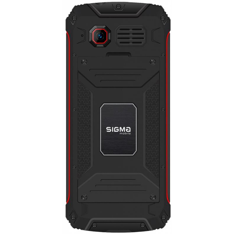 Мобільний телефон Sigma mobile X-treme PR68 Dual Sim Black/Red (4827798122129)_