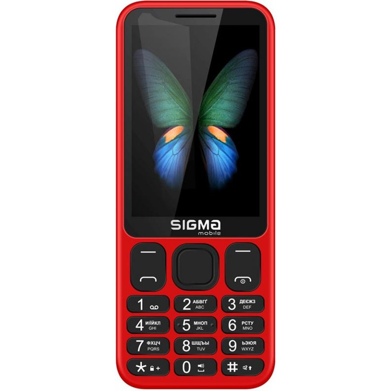 Мобiльний телефон Sigma mobile X-Style 351 Lider Dual Sim Red_