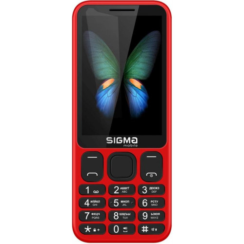 Мобiльний телефон Sigma mobile X-Style 351 Lider Dual Sim Red_