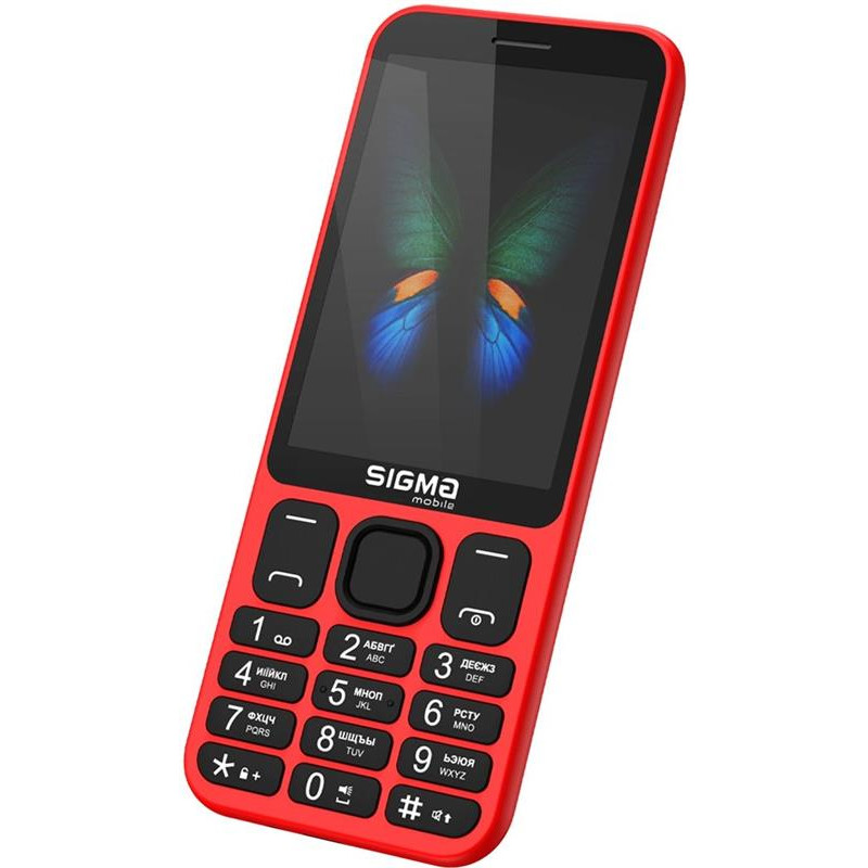 Мобiльний телефон Sigma mobile X-Style 351 Lider Dual Sim Red_