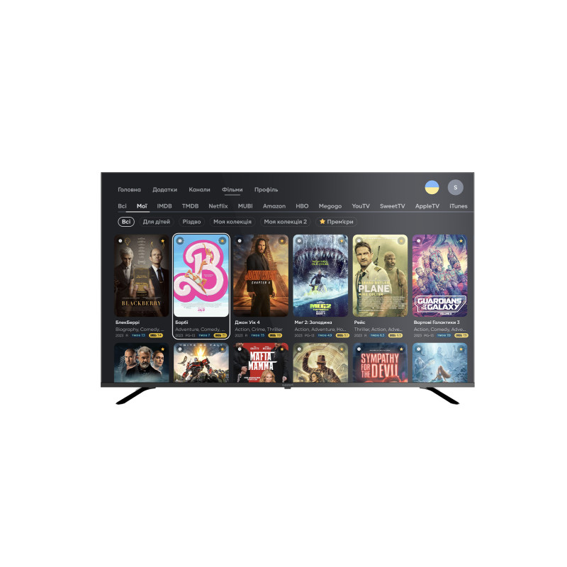 Телевiзор Gazer TV65-UN1