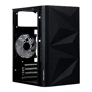 Корпус Prologix E113 Tempered Glass&Mesh Black