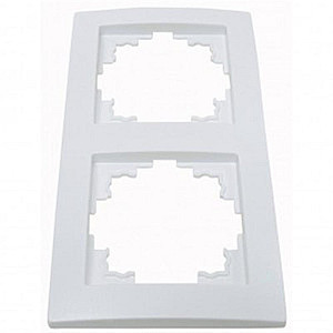 Рамка Smartfortec HS002 двомісна біла