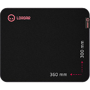 Iгрова поверхня Canyon Lorgar Main 323 Black-Red (LRG-GMP323)