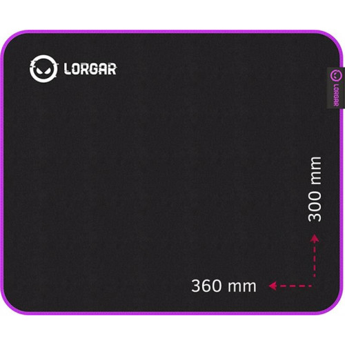 Iгрова поверхня Canyon Lorgar Main 313 Black-Purple (LRG-GMP313)