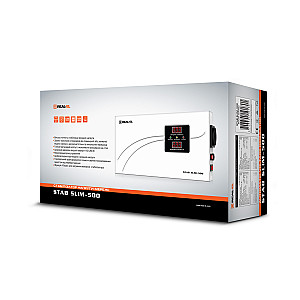 Стабілізатор REAL-EL STAB SLIM-500 White