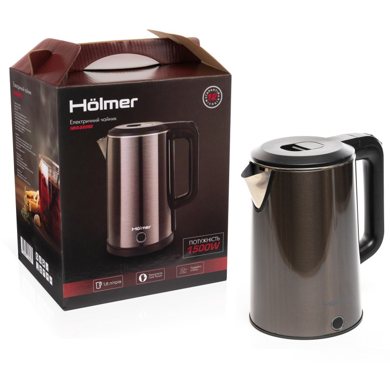 Електрочайник Holmer HKS-220SS