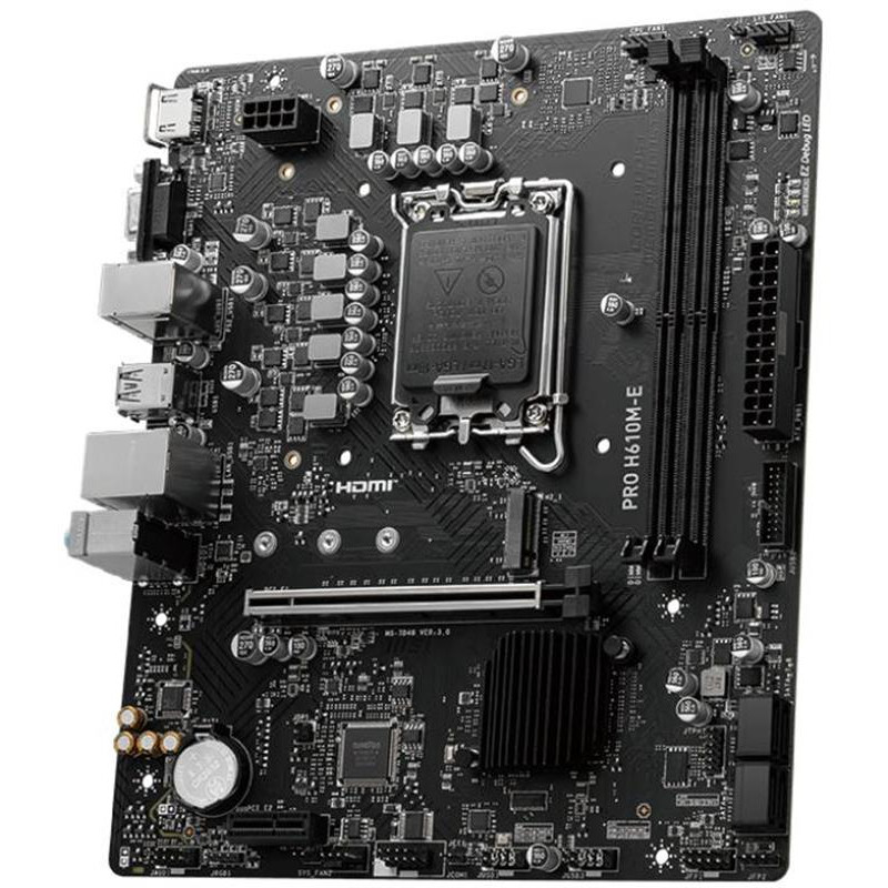 Материнська плата MSI Pro H610M-E Socket 1700