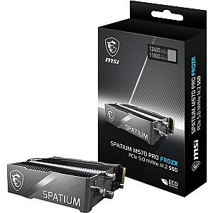 Накопичувач SSD 2TB MSI Spatium M570 Pro M.2 2280 PCIe 5.0 x4 NVMe 3D NAND (S78-440Q670-P83)