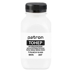 Тонер Patron (PN-HCS-P-B-050) HP Special HCS-P Black, 50 г