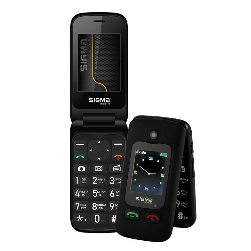 Мобiльний телефон Sigma mobile Comfort 50 Shell Duo Type-C Dual Sim Black (4827798212523)