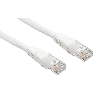 Патч-корд UTP RJ45, Cat.5e, 3 м, білий (2000985085977)