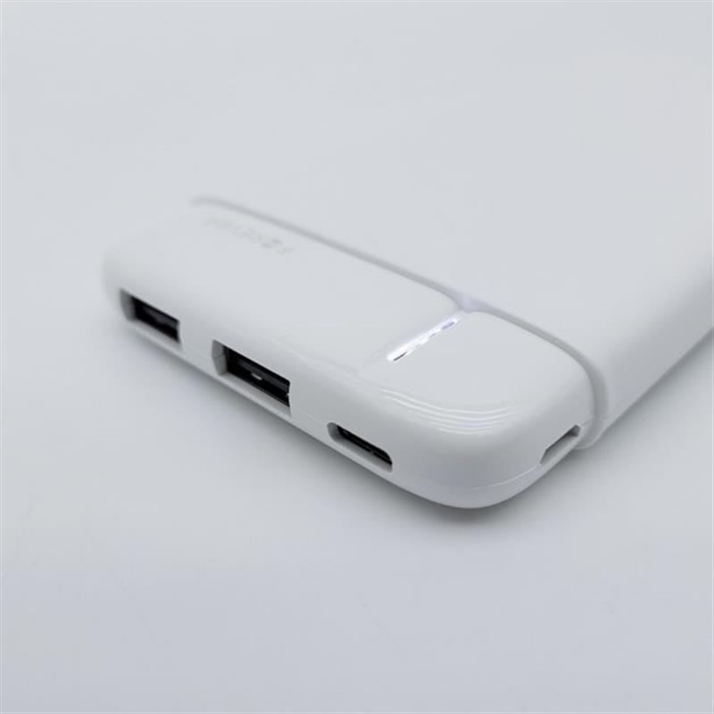Універсальна мобільна батарея Forewer TB-100M 10000mAh White (1283126565106)