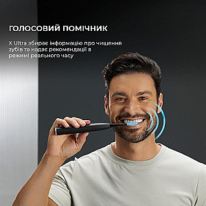 Розумна зубна електрощітка Oclean X Ultra Set Black (OLED) (6970810553499)